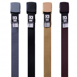 Cinto Masculino de Lona com Fivela de PVC Plastico CORES SORTIDAS - DK-0003