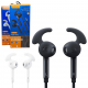 Fone De Ouvido com fio Inova Estéreo Para celular Conector P2 cor branco E preto - fon11143