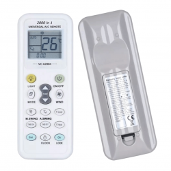 Controle Para Ar Condicionado VC-A2884 Remoto Universal 2000 em 1