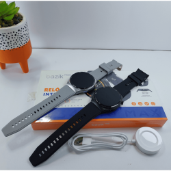 Relógio smartwatch redondo masculino W34 PRO MAX IP67 NFC Esportes fazer e receber chamadas