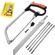 KIT DE ARCO E SERRA AJUSTAVEL COM 7 PECAS -  GB59208