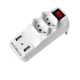 Adaptador Tomada Mais Usb Padrao Duplo 2 Portas SL6017