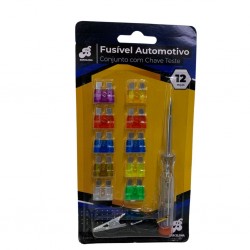 KIT FUSÍVEL AUTOMOTIVO 12 PEÇAS