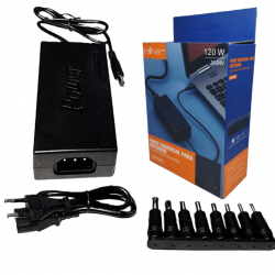 Fonte Carregador Universal Notebook Laptop Computador 120W Inova Prime