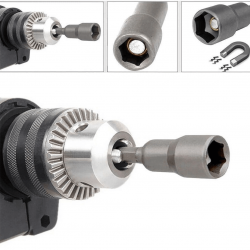 Conjunto Jogo de Bits Soquete Canhão Parafusadeira 6 A 13mm