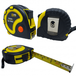 TRENA DE BOLSO COM TRAVA E EMBORRACHADA 5M X 18MM