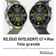 Smartwatch Bazik Prime GT4 Max – 46mm, Tela AMOLED, Bluetooth, GPS, NFC