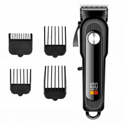 Máquina De Cortar Cabelo Para Barba Aparador Profissional Sem Fio Portátil