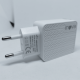 Carregador Rápido com 2 Portas USB Tipo C Inova CAR-9010 4.8A