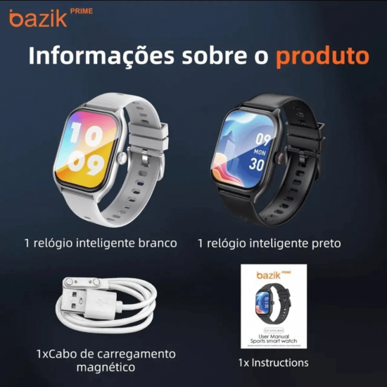S25 ULTRA MAX Smartwatch Bluetooth Relógio inteligente Nfc IP67 HD 2.01