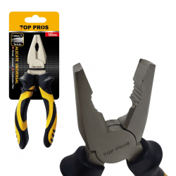 Alicate Universal 6,5'' 10MM Cabo Emborrachado Top Pros - TOP4449