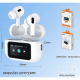 Fone de Ouvido Intra-Auricular Ba FON 6696 - Bluetooth 5.4, Tela LCD, Redução de Ruído