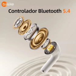 Fone de Ouvido Auricular Ba FON 173 - Bluetooth 5.4, Hi-Fi