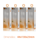 Cabo Carregador USB para Lightning Basike Ba CB0109 - 12W, 1 Metro, Alta Resistência