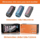 Caixa de Som Bluetooth Portátil Basike Ba RAD 020 - 20W, RGB, TWS, IPX6, Deep Bass