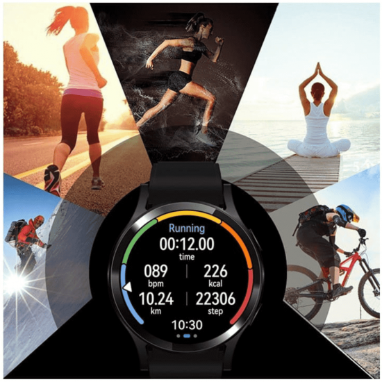 relógio inteligente smartwatch redondo W47 PRO MAX IP67 Nfc