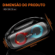 Caixa de Som Bluetooth Portátil Basike Ba RAD 018 - 60W, RGB, TWS, EQ, Bass Boost, IPX5