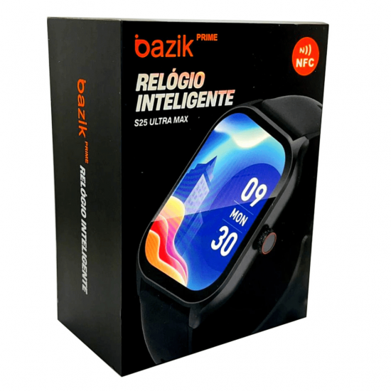 S25 ULTRA MAX Smartwatch Bluetooth Relógio inteligente Nfc IP67 HD 2.01