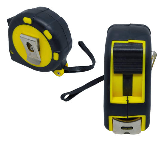 TRENA DE BOLSO COM TRAVA E EMBORRACHADA 5M X 18MM