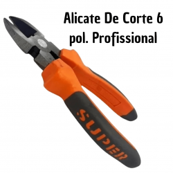 Alicate De Corte Diagonal 6 Pol Cabo Fio Arame