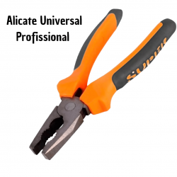 Alicate Universal Eletricista Manutençao Reparo 6 Polegadas Aço Resistente Ergonomico