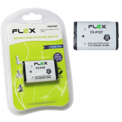 Bateria Para Telefone Sem Fio FLEX FX-P107