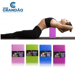 Bloco de Yoga Pilates Funcional Fitness GB57163
