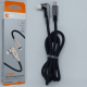 Cabo carregador De Celular Angular Rotativo iOS iPhone (USB-C-Lightning) 1Metro 27W - Ba-CBO100 - Basike