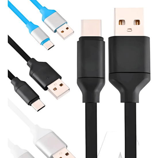 Cabo Carregador De Celular, Tipo-c, 1,20 Metro 3.4A Colors - kv-126 - Inova
