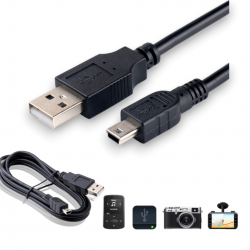 Cabo V3 Carregador Usb PS3 GPS Câmera Digital Radio Som 1M