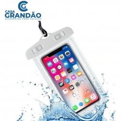 Capa Bolsa Prova Dágua Impermeável Celular INOVA PRIME