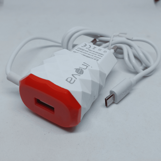 CARREGADOR CELULAR RAPIDO V8 2.1a INOVA 1 USB