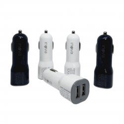 Carregador Veicular  2 Usb Para Celular Automotivo Inova Originais