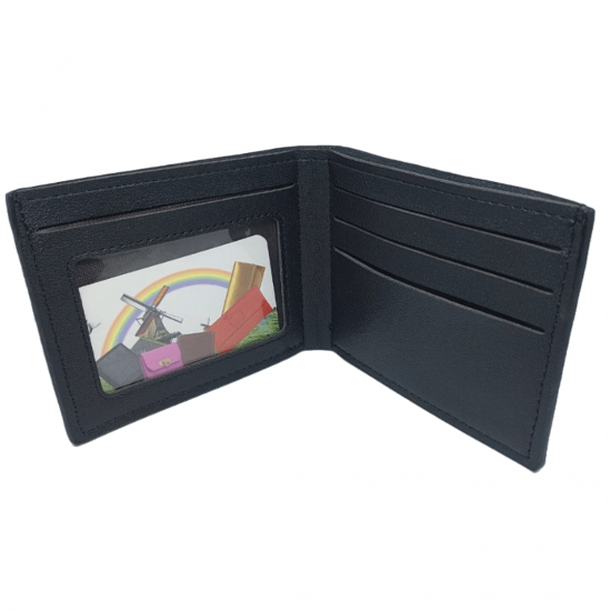 Carteira Masculina Slim Porta Cartão Esporte Fina