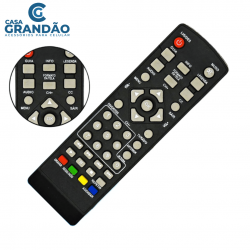 Controle compative  com Conversor Receptor Aquário Dtv5000 Dtv7000 vc-a8199