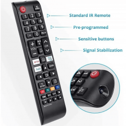 Controle Compatível Com Samsung Smart TV BN59-01315A