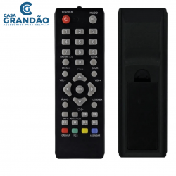 Controle COMPATIVEL Conversor/Receptor Aquário Dtv VC-A8303