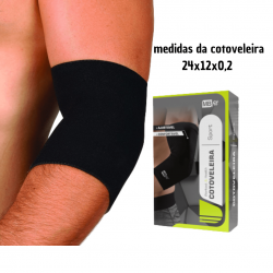 Cotoveleira De Compressão Ajustável Esporte Fit