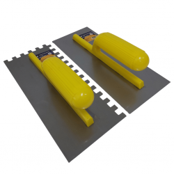 DESEMPENADEIRA DENTADA & LISA TAMANHO 28X12X0,9CM CAIXAS COM 60 PECAS -MARCA BARCELONA