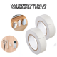 FITA DUPLA FACE 1,2m X 18mm