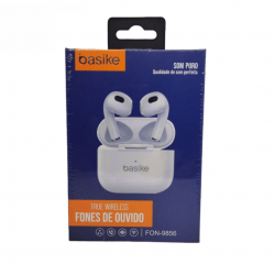 FoFone De Ouvido Estéreo Bluetooth Sem Fio BASIKE 9856