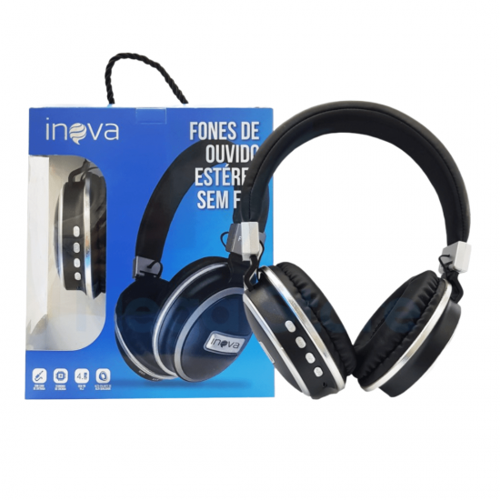 Fone de Ouido Headset Sem Fio Bluetooth Celular Pc Notebook tablet com  Microfone Musicas Gamer Jogos - prime - Fone de Ouvido Bluetooth - Magazine  Luiza