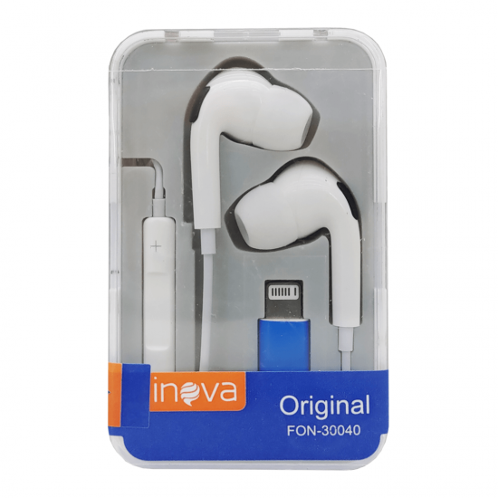 Fone de Ouvido Espuma Com Fio iPhone Inova