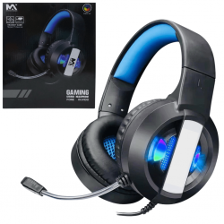 Fone de Ouvido Gamer Usb P2 Headset Headphone Profissional Luz Led - MAXG013