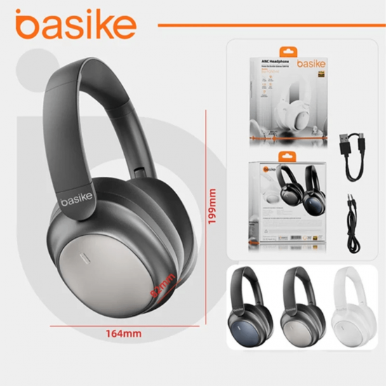 Fone de Ouvido Headphone Ba FON 144 - Bluetooth, Hi-Fi, Redução de Ruído