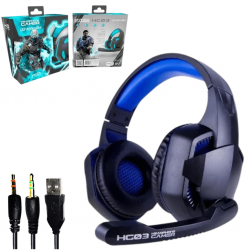 Fone de Ouvido Headphone Gamer Com Led HG03 Headset  - MBtech GB53118