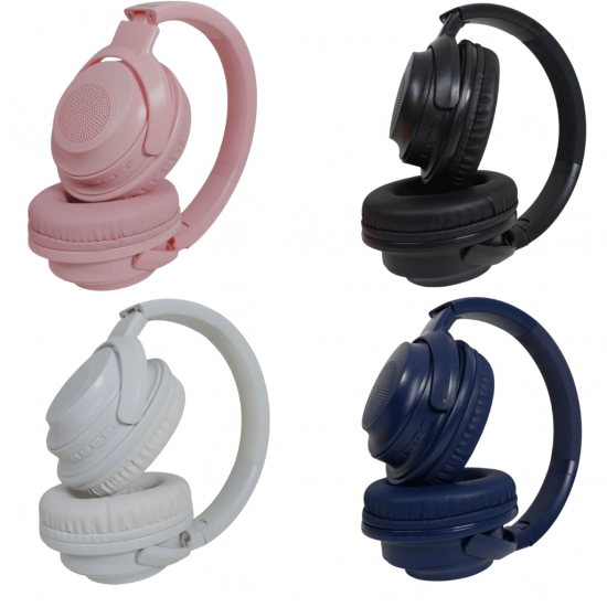 FONE DE OUVIDO HEADPHONE SEM FIO COM FUNÇÃO CAIXA DE SOM - FON-12952 - INOVA