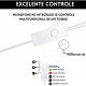 Fone de Ouvido P3 com Microfone - kivee kv034