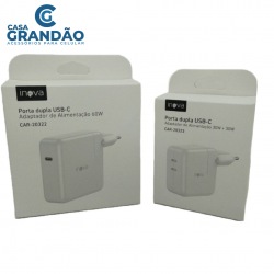 Fonte Carregador 60W(1USB), 30W+30W(2 USB)  L para MacBook Pro E DIPOSITIVOS COMPATÍVEIS