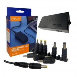 Fonte Carregador Universal Notebook Laptop Computador 120W Inova Prime
